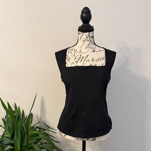 H&M Chic Black Sleeveless Tank Top